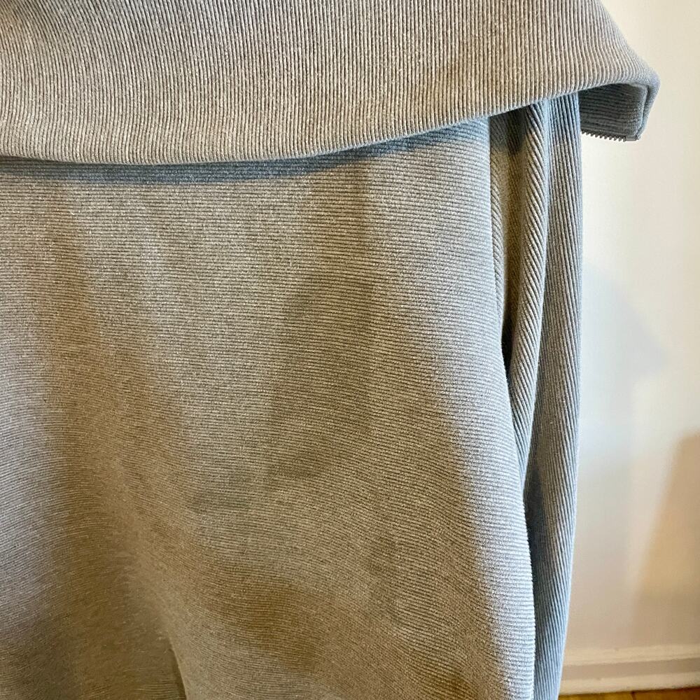 Varley Vine Oversized 1/2-Zip Pullover Sweatshirt Charcoal sz XS Long Sleeve - Picture 8 of 10